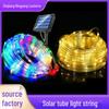 LED Solar Copper Wire String Lights - Waterproof Outdoor Fairy Lights for Courtyard and Christmas Decoration