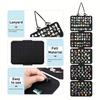 5-layer Jewelry Storage Hanging Bag Showcase Organizer Earrings Display Stand Exhibitors for Business EHJ02