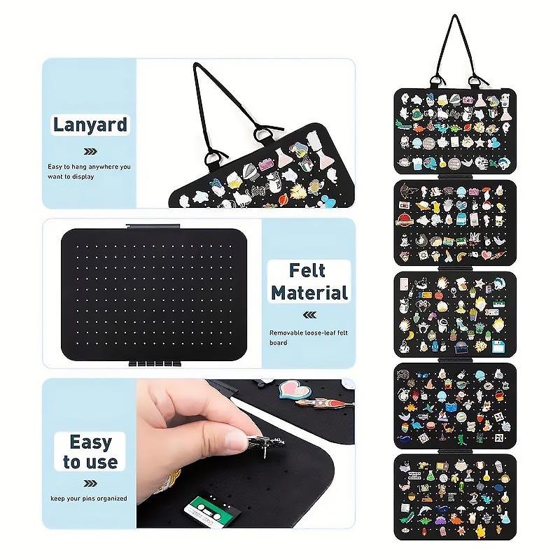5-layer Jewelry Storage Hanging Bag Showcase Organizer Earrings Display Stand Exhibitors for Business EHJ02