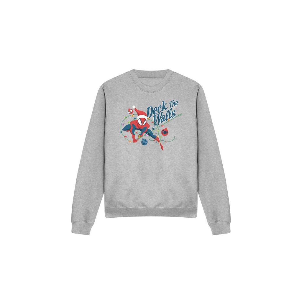Spider-Man Unisex Adult Deck The Walls Sweatshirt