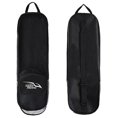 Fangzi Diving Fin Bag, Portable Diving Fin Bag, PVC Fin Protection Bag with Shoulder Strap for Scuba Diving