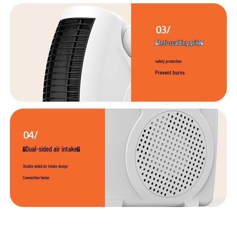 Compact High-Power Space Heater for Home & Office