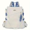 Anti-theft Backpack 2025 New Fashion Soft Leather Dual-use Large-capacity Travel Backpack Light Commuter Bag