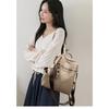 Women's Multi-functional Leather Backpack Retro Leather Shoulder Bag Large Capacity Backpack for Daily Commute and Weekend Outings and Travel