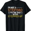 Stepdad Fathers Day Stepfather New Step Father Dad Funny T-Shirt