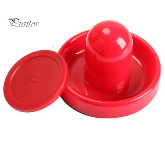 Air Hockey Tisch Torhüter Runde Pucks Filzschieber Schlägergriff Spielzubehör