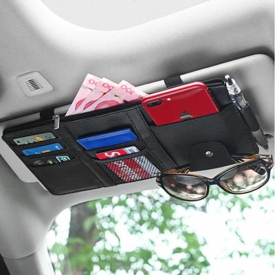 Storage Car Sun Visor Storage Bag In-car Card Storage Bag Card Bag Ticket Holder Amagi
