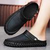 Fashion SYTK Summer Men Sandals Fashion Leisure Beach Holiday Sandals for Mens Lightweight Shoes New Outdoor Comfortable Casual Sandals