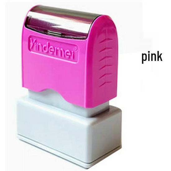 Indemei Personalized Handwriting Style Name Signature Stamp