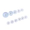 20pcs Sofa Transparent Floor Protectors Mat Furniture Legs Rubber Floor Pads Protector Pads Feet Pads Chair Leg Caps