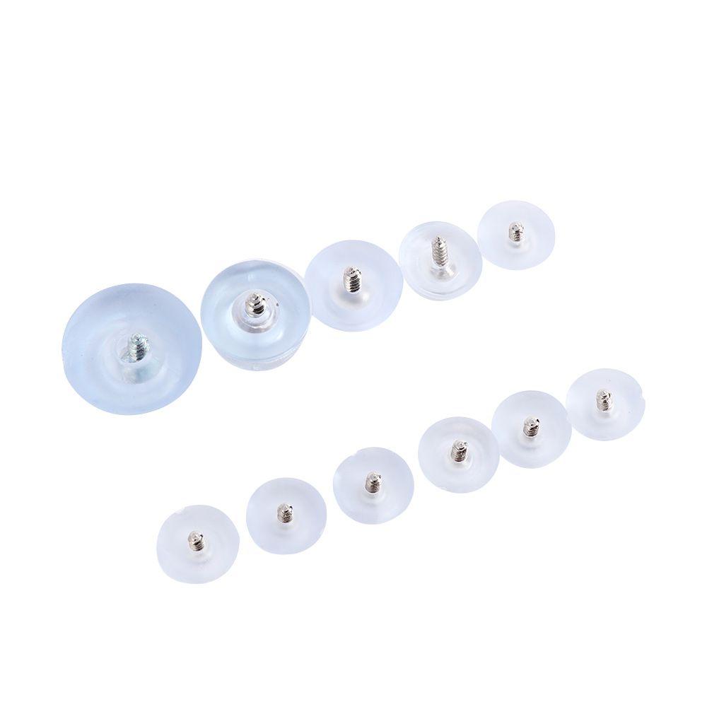 20pcs Sofa Transparent Floor Protectors Mat Furniture Legs Rubber Floor Pads Protector Pads Feet Pads Chair Leg Caps