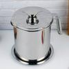 1.3/1.6L Yağ Çelik Sızdırmaz Süzgeç Pot Paslanmaz Depolama Gres Can Su Isıtıcısı