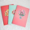 3D Foldable Greeting Card With Envelope Unique Foldable Greeting Card Flower Bouquet Card for Celebratory Event