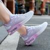 Women’s Running Sneakers Casual Socks Shoes Purple Lightweight Air Cushion Walking Shoes Over Sized