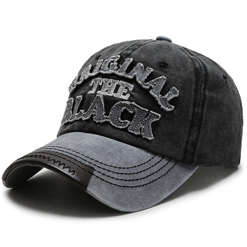 

Vintage Washed Cotton Baseball Cap 3D Letter Embroidery Adjustable Distressed Unisex Trucker Hat For Men Women Fashion Casual Adjustable