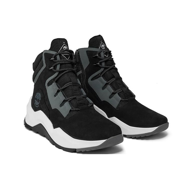 Timberland Madbury Side-Zip Waterproof Boot 'Black Nubuck' Men's A2HHUW