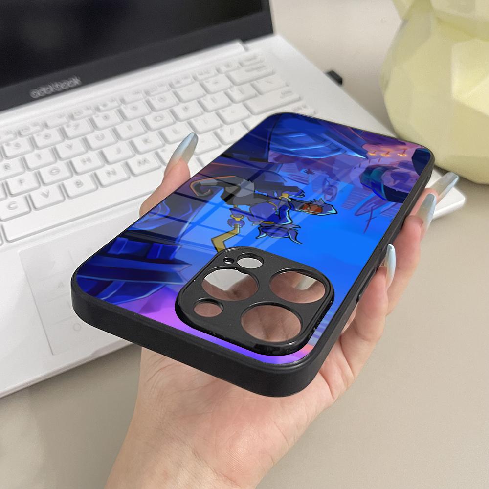 Phone Case Glass For Samsung Galaxy S26 S25 S23 S24 S21 S22 S20 Ultra Fe Plus A16 Cover Sly Cooper