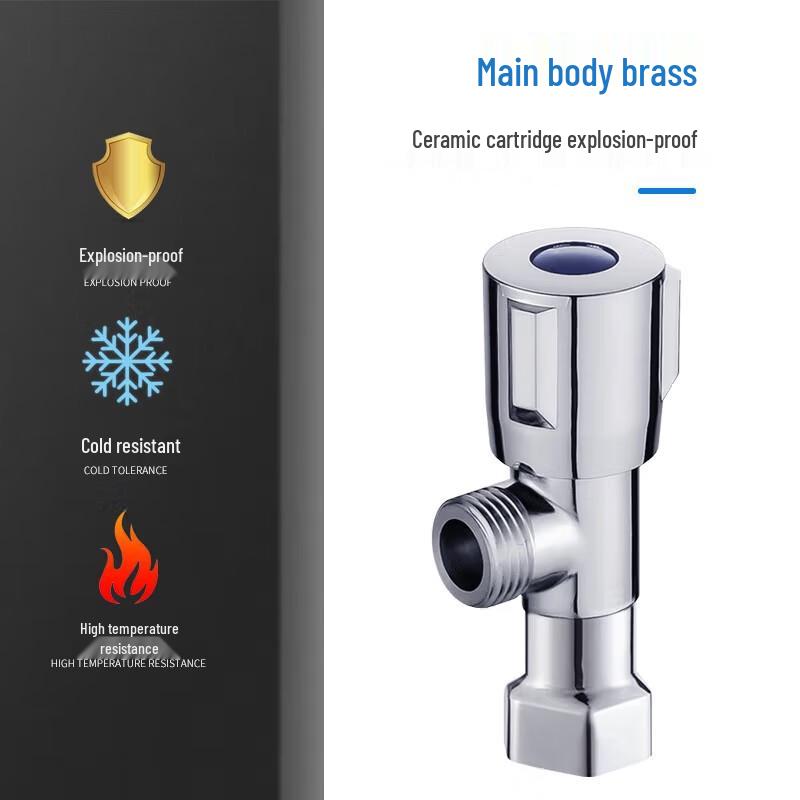 Nashide Universal Cold & Hot Water Angle Valve