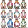 Acryl Holz Diamant Malerei Tischvase Ornamente Set 5D DIY Diamant Malerei Schreibtischornament Blumenvase