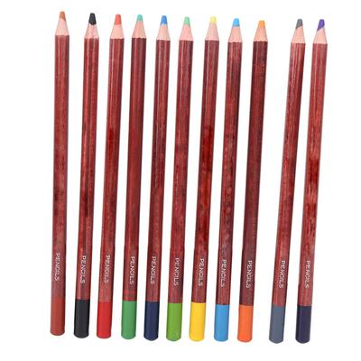 12Pcs Pastel Pencils Wooden Rod Professional Sketching Painting Tool Art Supplies Landscape Color