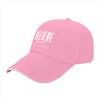 Believe John 141 Bible Verse Pink Baseball Cap Adjustable Polyester Casual Sun Protection Hat