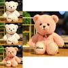 Cute Teddy Bear Plush Toy With Short Pile Fabric For Childrens Birthday Gift