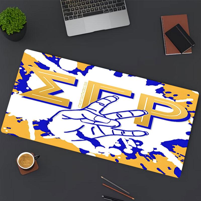 Sigma Gamma Rho Print Mouse Pad, for Keyboard Pad Laptop PC Mat for Office Home Use, Desk Decor, Perfect Birthday Gift for Gamers