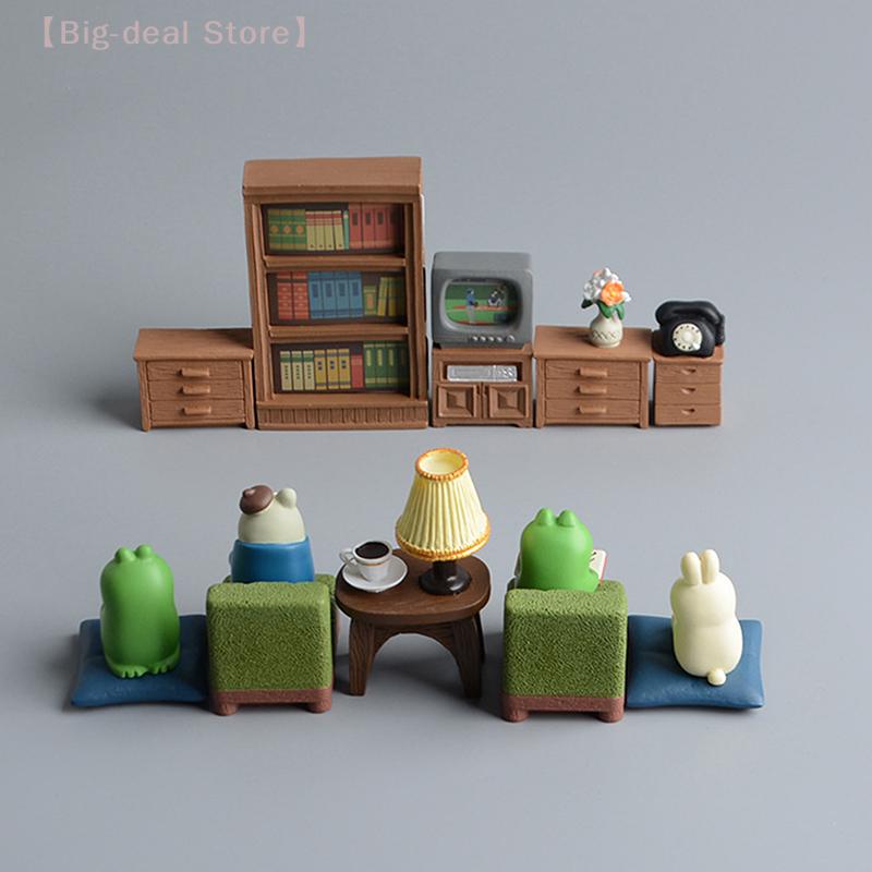 1 Piece Mini Resin Car Ornament, Dollhouse Furniture, Artificial Modern Art Model, Mini Kid Toy