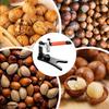 Stainless Steel Chestnut Cutter Nut Sheller Kitchen Tool Non-Slip Handle Chestnut Clip for Nut Peeling Shelling Opening Cooking