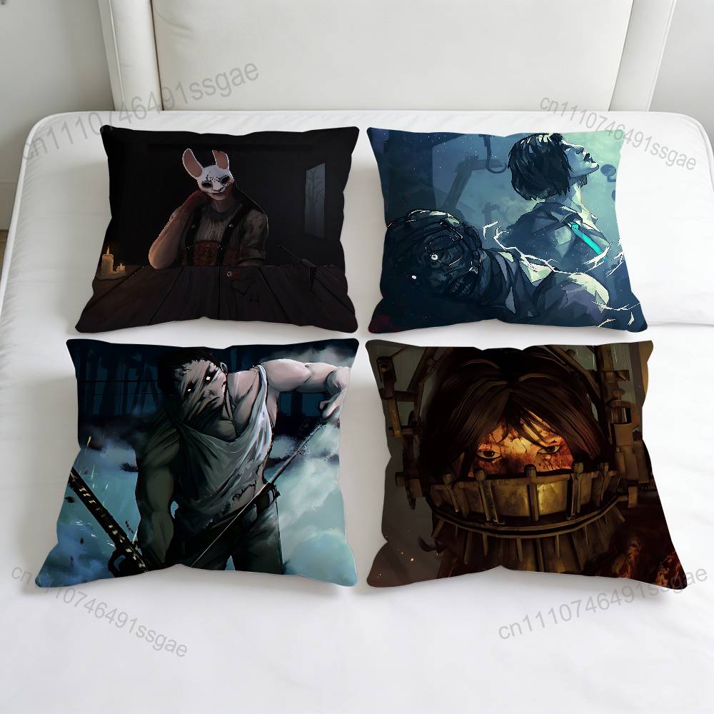 Game DDead by Daylight Decorative Square Pillow Cover Modern Cushion Case for Living Room Bedroom