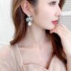 New French Style Retro Palace Style Earrings Women's Luxury Elegant Temperament Drop Shaped Imitation Pearl Flower Earrings