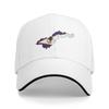 Summer Samoa Flag Design Art Baseball Cap Tennis Skate Casual Design Sun Trucker Hat Unisex Women Sunscreen Snapback Cap