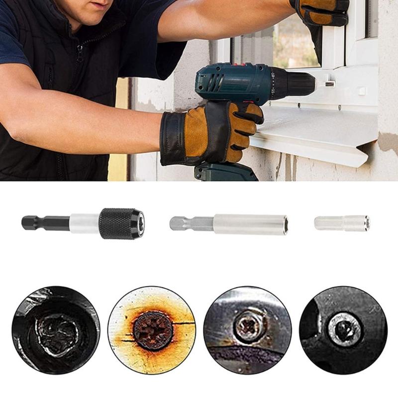 33Pcs Damaged Screw Extractor Kit Disassemble Screws Bolt Stud Slip Teeth