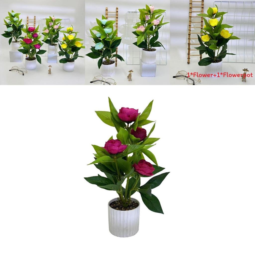 Rose Synthetic Plant With Elegant Design For Wedding Home And Photography Applications