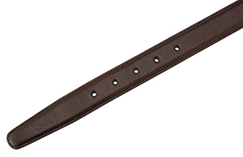 CYPRIS 0975 Egret Leather Belt (Authorized Retailer) (Chocolate)