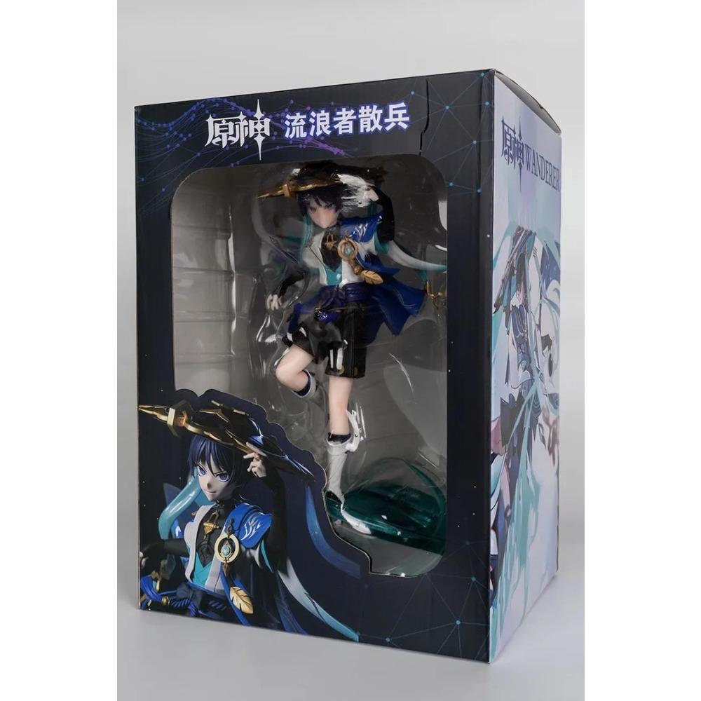 Genshin Impact Figure Genshin Action Figurine Wanderer Scaramouche Game 24cm Model Collectible Ornament Kids Christmas Gift