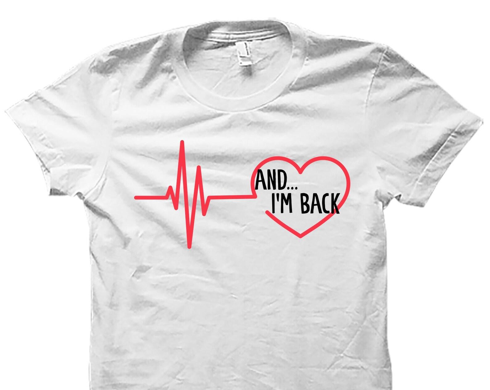 Cpr Shirt. Cpr Gift. Cpr Instructor Shirt. Heart Attack Shirt. Heart Attack Gift. Heart Shirt. Heart Gift. Recovery Shirt. Recovery #OS5249 S