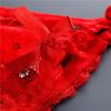 Female Low-waist Underwear G String T-Back Lace Panties Sexy Briefs Pendant  Women Thong