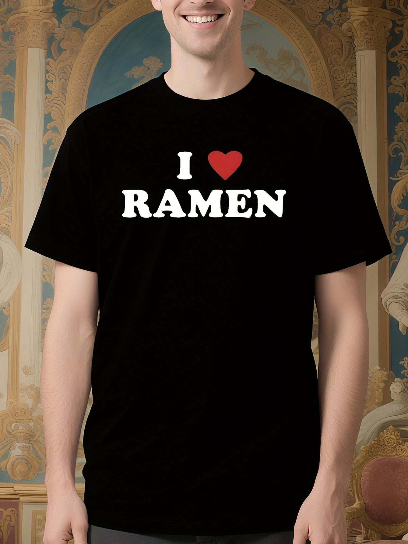 I Love Ramen Tshirt Japanese Food Hawaiian Funny Noodles ... L