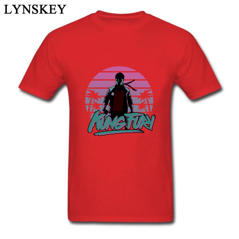 2018 New Film Movie T Shirts Kung Fury Unisexs Cool Tshirts Pure Cotton Round Collar Tees Shirts Hip Hop Street Sweatshirt