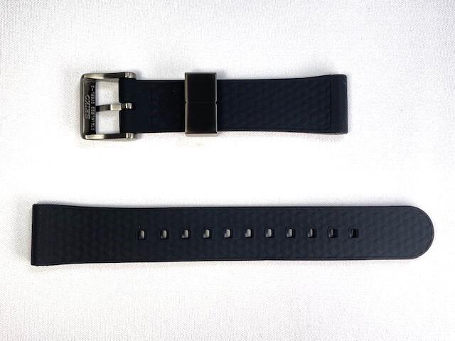 SEIKO R03L014N0 Prospex 20mm Silicone Band Black for SBDY091/4R35-04R0