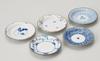 Nishikai Ceramics Hasami Ware Small Plate Set, Colored Colored Color, Diameter 12cm, Plates, 5 Patterns, Tableware Set, Present, Birthday, Scissors,