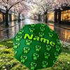 Custom Name Personalized Gamer Craft Print Umbrella, Auto Open Close, 8‑Rib Sturdy Frame, Commute Camping Hiking Use, Birthday Gift