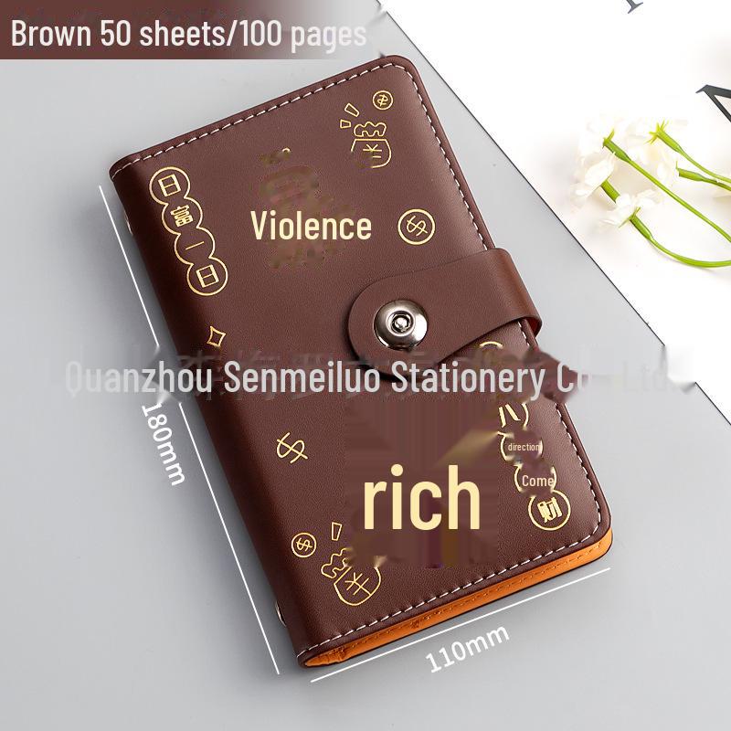 

Сберегательная книжка большой емкости с паролем для коллекционеров банкнот