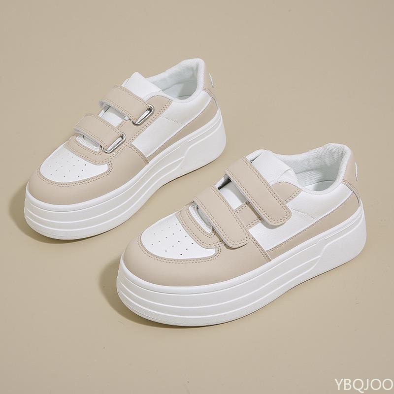 Spring Autumn New Sports Leisure White Shoes for Female Students Versatile Simple Comfortable Durable Board Shoes