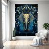 Elephant series room wall tapestries animal tapestries planet tapestry background fabric bedside wall tapestry carpet