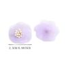 10/20Pcs Chiffon Gauze Artificial Flowers DIY Headwear Wedding Decorations Fake Flowers Clothes Crafts Hairpin Corsage Accessory