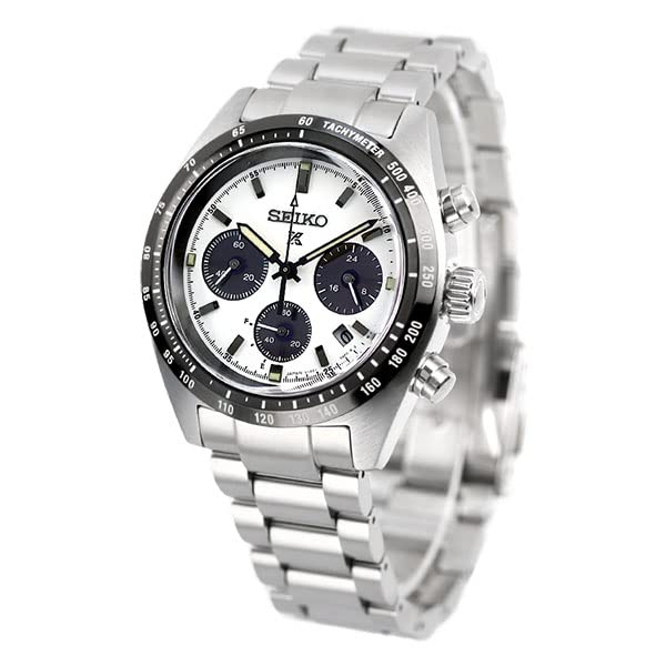 

SEIKO PROSPEX Speed ​​Timer Solar Chronograph Panda Dial Solar Watch SBDL085 [Seiko] Чоловічі білий