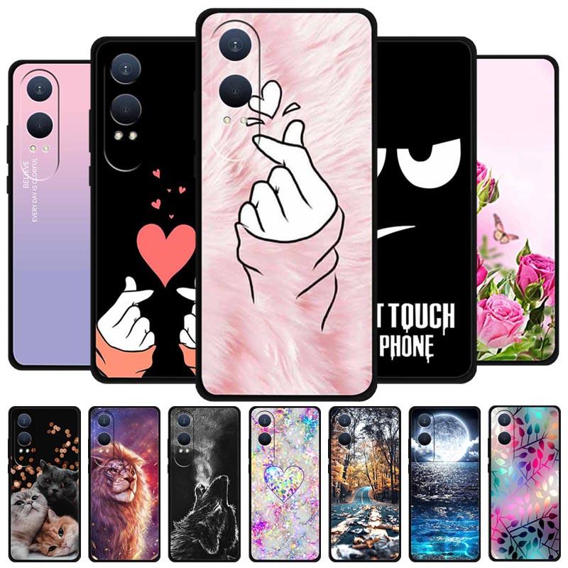 For OnePlus Nord CE4 Lite Case Global Luxury Soft Silicone TPU Back Cover for 1+ OnePlus Nord CE 4 Lite Cartoon Protective Cases