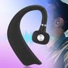 Waterproof Wireless Headphones     Earphones Stereo Monaural Ear Hook Earbuds(Black )